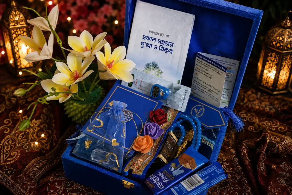 islamic-gift-package-bangladesh-blue-color